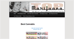 Desktop Screenshot of marijuanatop.com